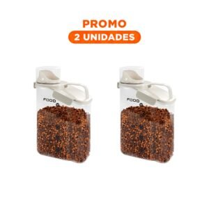 Pack2 Jarra con Boquilla Tapa y Asa 2.5L Ideal para Agua y Preparacion de Bebidas