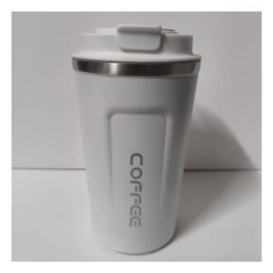 Vaso Termico Digital 510ml Blanco con Pantalla Moderna para Uso Diario