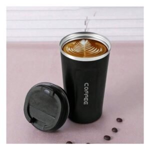 Vaso Termico Digital 510ml Negro con Pantalla Visible para Cafe o Infusion