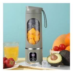 Licuadora para Smoothies Rapidos con Tapa Tomatodo 450 ml Verde militar