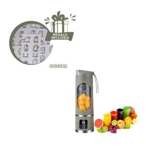 Licuadora para Batidos Nutritivos con Tapa Tomatodo 450 ml Verde militar Y+Regalo Sticker
