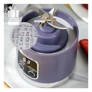 Licuadora para Batidos Diarios con Tapa Tomatodo 450 ml Violeta Y+Regalo Sticker