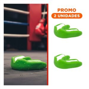 Pack2 Cubreboca Comodo Verde Limon y Blanco para Box y Entrenamiento