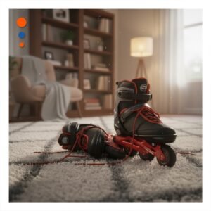 Articulo Patines Urbanos Ollie Rojo y negro Talla M para Deporte