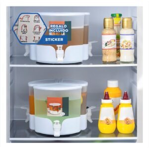 Bandeja de hielo blanco clic linea segura y facil de limpiar Y+Regalo Sticker