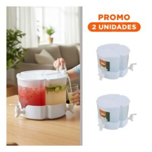 Pack2 Molde de hielo blanco clic linea util y elegante para bebidas frias