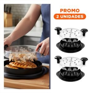 Pack2 Prensador Giratorio Resistente para Carne de Pollo en Cocina Diaria