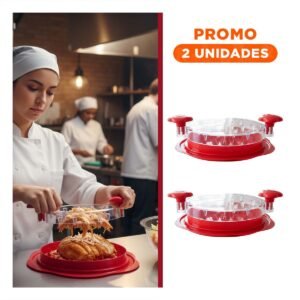 Pack2 Prensador Giratorio Resistente para Carne de Pollo en Hogar