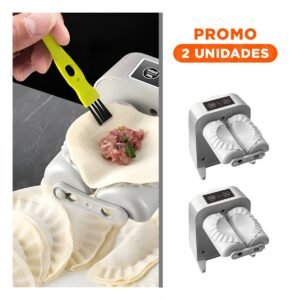 Pack2 Aparato Practico para Empanadas de Plastico Recargable Color Blanco