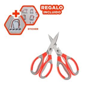 Tijera Multifuncional 3 en 1 Para Cocina Destapador y Abridor de Botellas Y+Regalo Sticker