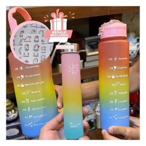 Tomatodos de 3 Unidades en Rosado con Formato 2 L 1 L y 300 Ml Y+Regalo Sticker