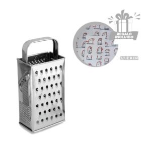 Molino de Metal Mango Antideslizante Facil de Manejar en Cocina Y+Regalo Sticker