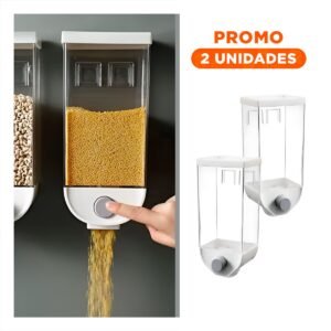 Pack2 Organizador de Pared Blanco 1,5kg con mucha Capacidad en su Cocina
