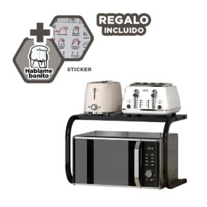 Estante para Encimera Organizador Gris con Estructura Multicapa Funcional Y+Regalo Sticker