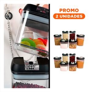 Pack2 Organizador de Acrilico Set 6 con mucha Capacidad en su Sala Real Linda