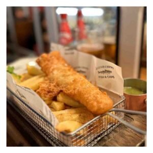 Cesta para Frituras Plateada 25,5x13x4,5 cm Acabado Metalico Resistente