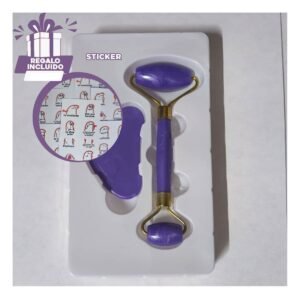 Dispositivo Facial Set de 2 Morado de Plastico Facil de Usar y Mantener Limpio Y+Regalo Sticker