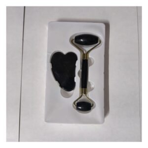 Dispositivo Facial Set de 2 Negro de Plastico para Relajar y Estimular la Piel