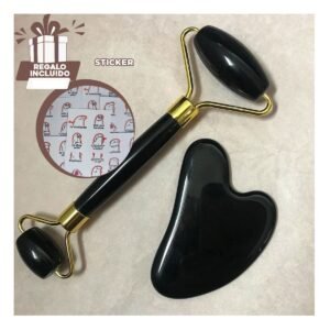 Dispositivo Facial Set de 2 Negro de Plastico Facil de Usar y Mantener Limpio Y+Regalo Sticker