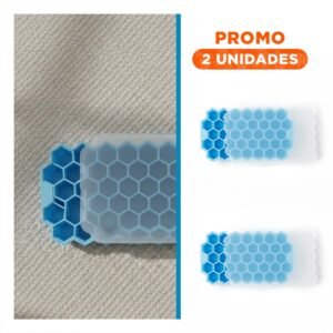 Pack2 Hielera de Panal Celeste 20,5x12cm para el Bienestar de los Padres