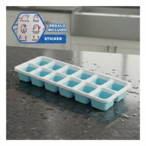Molde Apilable para Bebidas Frias y Postres Celeste Y+Regalo Sticker