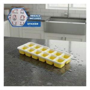 Molde Apilable para Cocina Fiesta y Cocteles Amarillo Y+Regalo Sticker