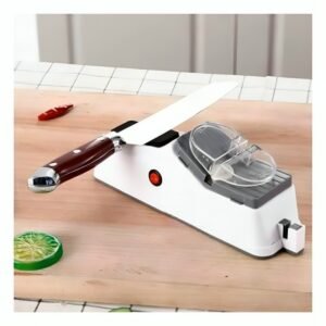 Afilador Electrico De Cuchillo Profesional 3 Etapas Mango Color Rojo Negro