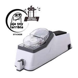 Afilador Electrico De Cuchillo Portatil 3 Pasos Mango Plastico Seguro Rojo Y+Regalo Sticker