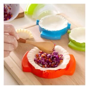 Set Multicolor de 3 Moldes para Empanadas en Plastico Resistente