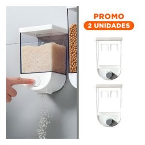 Pack2 Organizador de Pared Blanco 1kg con mucha Capacidad en su Cocina