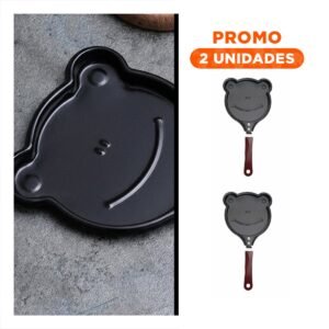 Pack2 Olla Cabeza de Rana Plomo Comoda y Resistente Cocinar Comidas