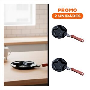 Pack2 Olla Cabeza de Estrella Plomo Comoda y Resistente Cocinar Comidas