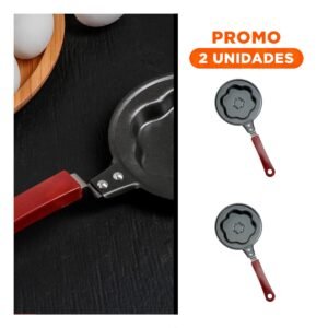 Pack2 Olla Cabeza de Flor Plomo Comoda y Resistente Cocinar Comidas