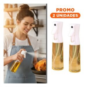 Pack2 Spray de Cocina Blanco 220ml con Boquilla de Dispersion muy Fina