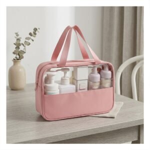 Articulo Neceser rectangular con asas Rosado para Viaje