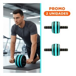Pack2 Disco para Plancha y Tonificacion de Musculos del Core Celeste