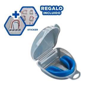 Salud Bucal Celeste para Practicar Deportes de Contacto y Tener Dientes Sanos Y+Regalo Sticker