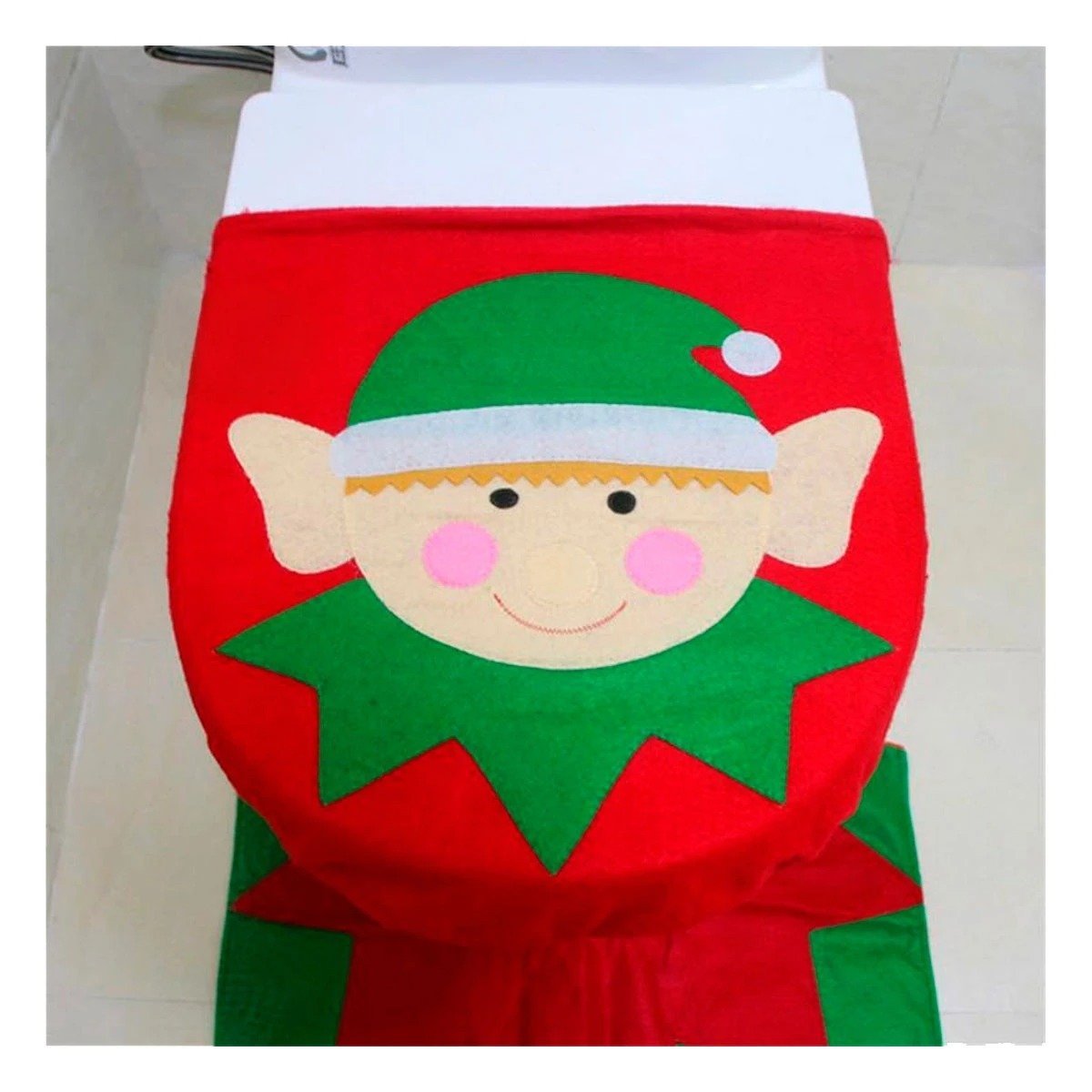 Set Navideño Duende para Decoracion Navideña de Casa en Temporada de Navidad